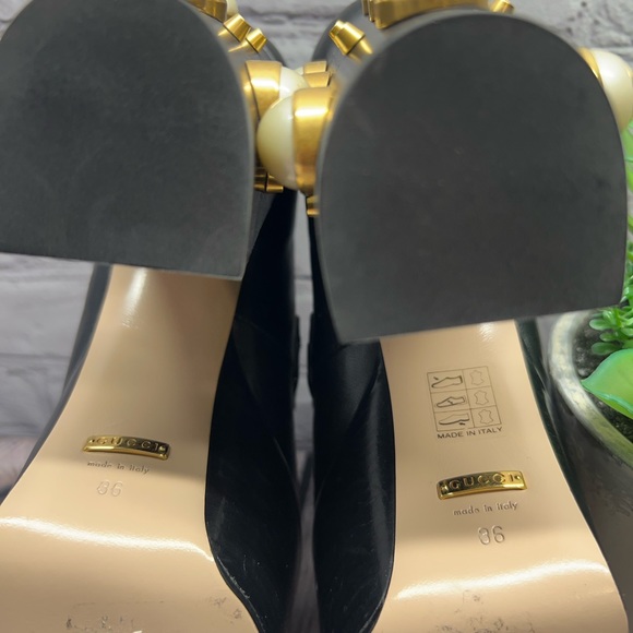 Gucci Vegas Horsebit Pump Studded Size 36 in Black Leather - Picture 10 of 15